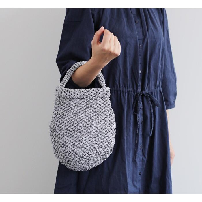 編み図付きキット ワンハンドルバッグ B 9S-0504 GIMA バッグ 横田