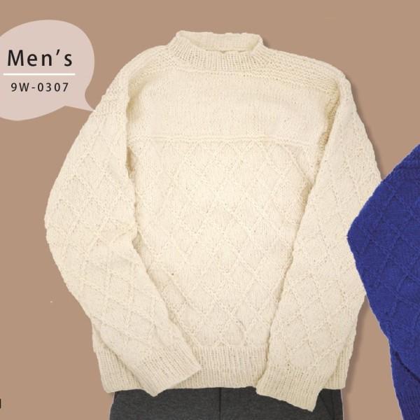 メンズニット 編み図付きキット ガンジーセーター メンズ 9W0307 ダルマ 手芸の山久 9w0307手芸の山久ヤフー店 通販 Yahoo!ショッピング
