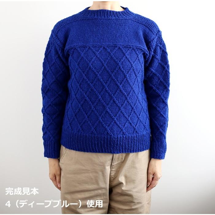 メンズニット 編み図付きキット ガンジーセーター メンズ 9w 0307 ダルマ 手芸の山久 9w 0307 手芸の山久ヤフー店 通販 Yahoo ショッピング