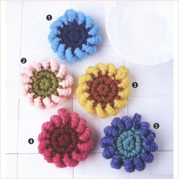 手編みキット アクリルたわし キット お花のコイル編みタワシ Amu 351 編み図付き ハマナカ Amu 351 手芸の山久ヤフー店 通販 Yahoo ショッピング