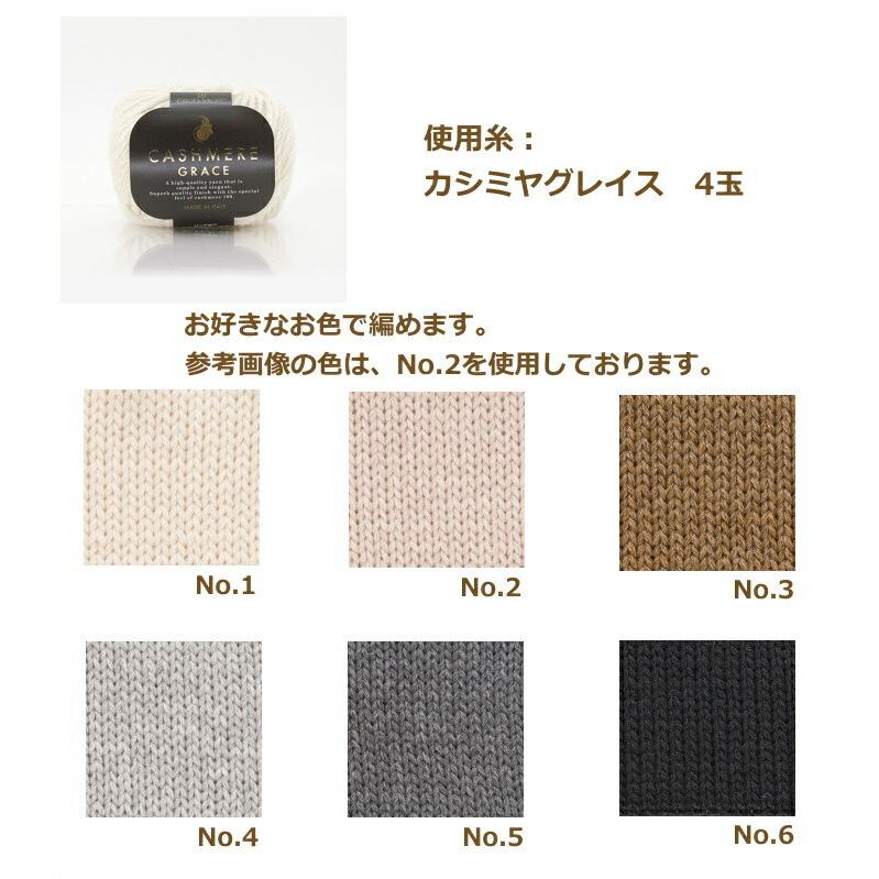 レア　新品未使用　グーフィー　ミニショール ハマナカ 編み図付(CRMS-754) キット 糸杉模様のミニショール