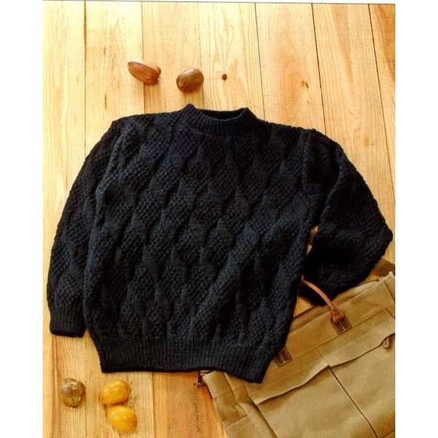 手編みキット ハマナカ 編み図付きネイビーカラーの地模様メンズプル 色23 メンズクラブマスター 15玉 Hama 05a74 手芸の山久ヤフー店 通販 Yahoo ショッピング