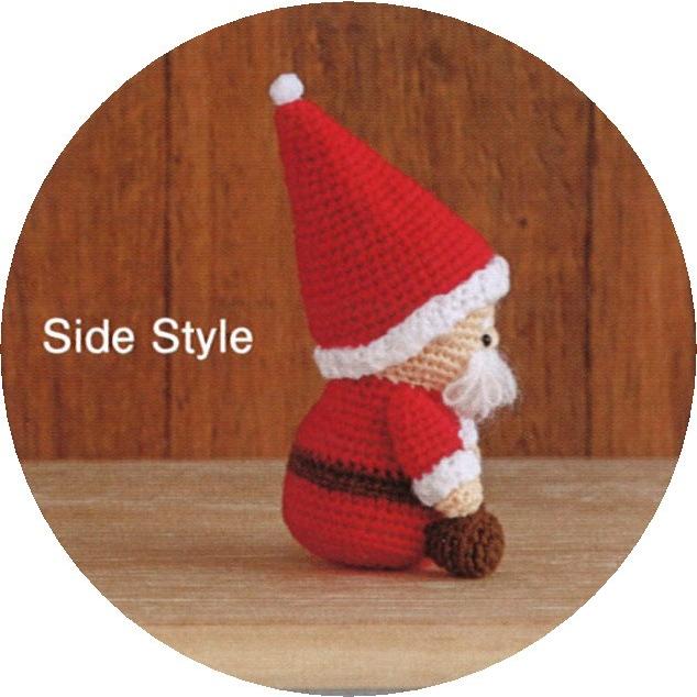 ハマナカ あみぐるみ キットおすわりサンタさん N-1472S あみぐるみ