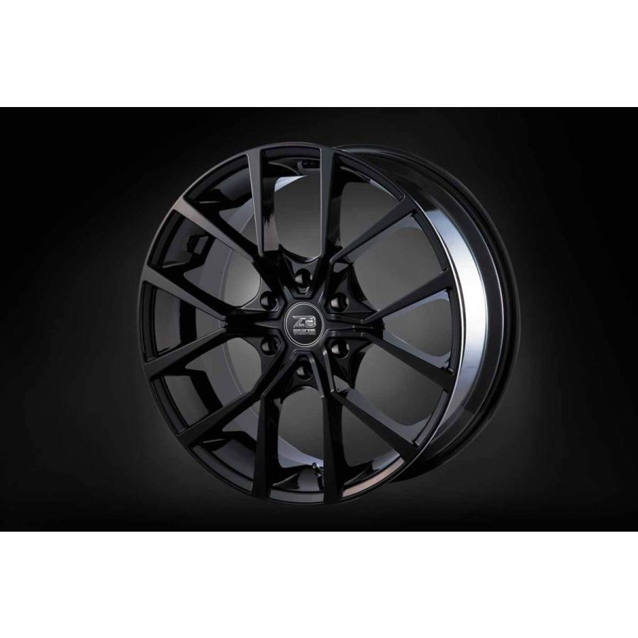 AKUT ZEROBREAK-FORCE 17インチ 6.5J +38 6-139.7 ピアノブラック 4本 