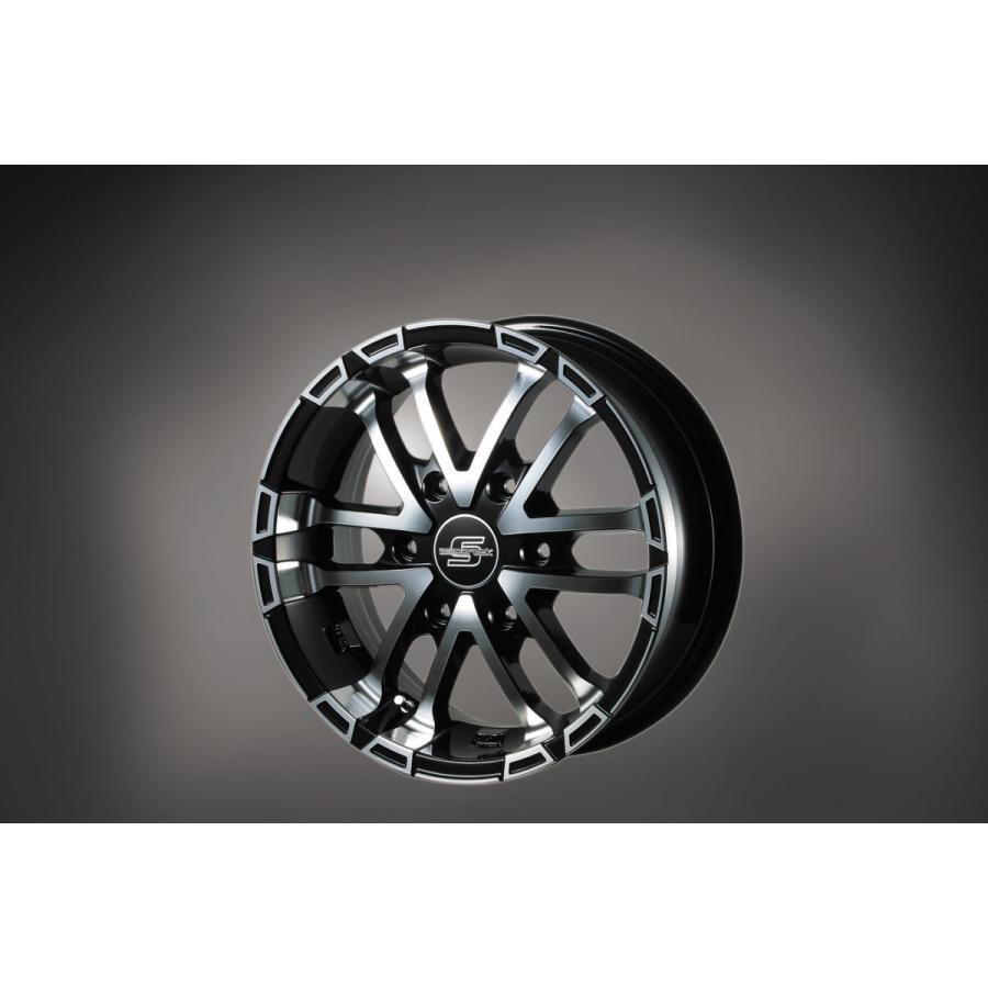 AKUT ZEROBREAK-S 16インチ 6.5J +35 6-139.7 ブラック