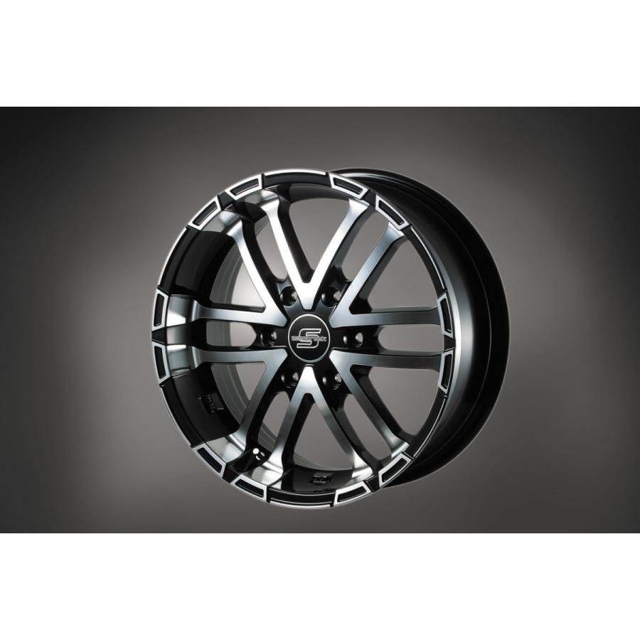 AKUT ZEROBREAK-S 18インチ 7.5J +37 6-139.7 ブラック/ポリッシュ 4本