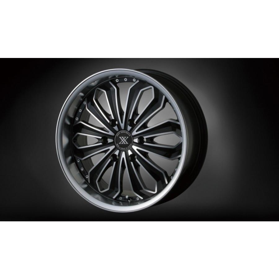 AKI様オーダー用 AKUT ZEROBREAK-X 18インチ 7.5J +37 6-139.7 ブラック/ポリッシュ 4本