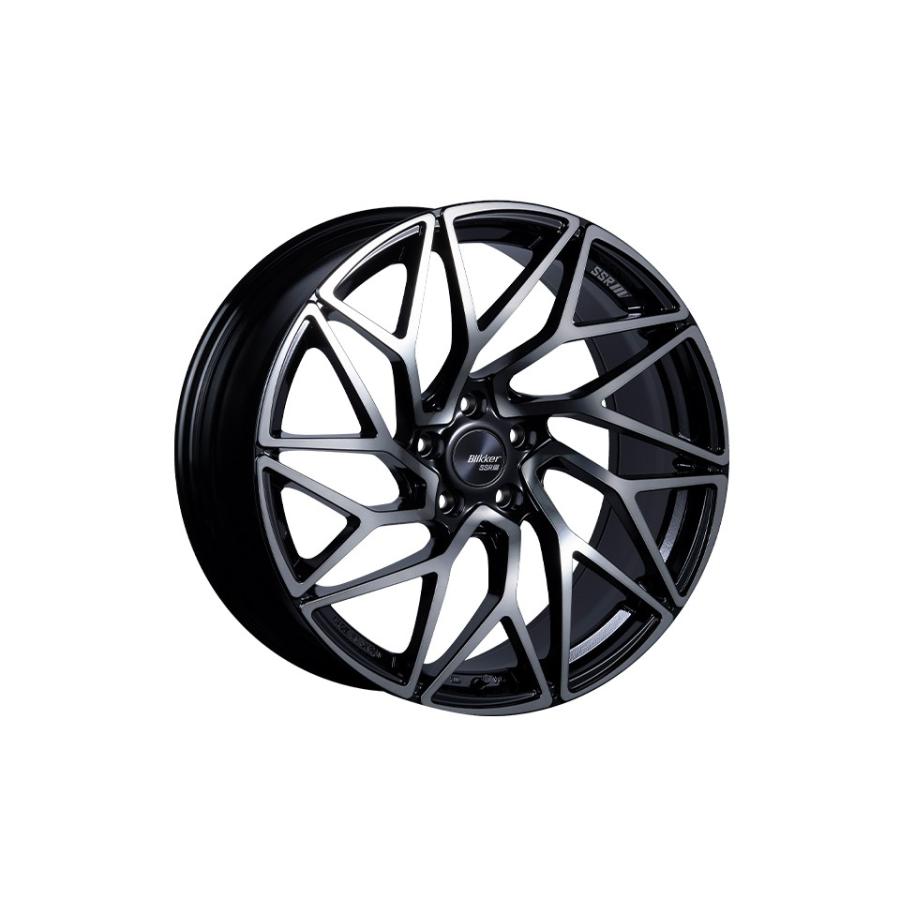 SSR Blikker 01T 20インチ 8.5J +38 5-114.3 アッシュブラック 4本で送料無料 SSR ブリッカー 01T