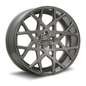 MLJ ハイぺリオン CVZ 20インチ 8.5J +35 5-114.3 チタンブラッシュ 4本で送料無料 HYPERION CVZ