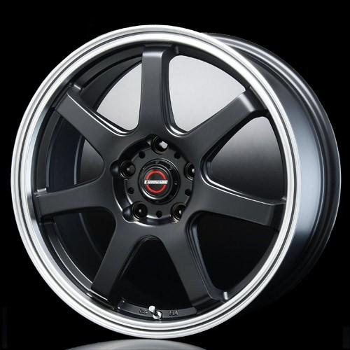 ユーロマジックType S−07 17インチ7.5J 4本 BLEST EUROMAGIC Type S-07 17インチ 7.5J +48 5-100 セミグロス