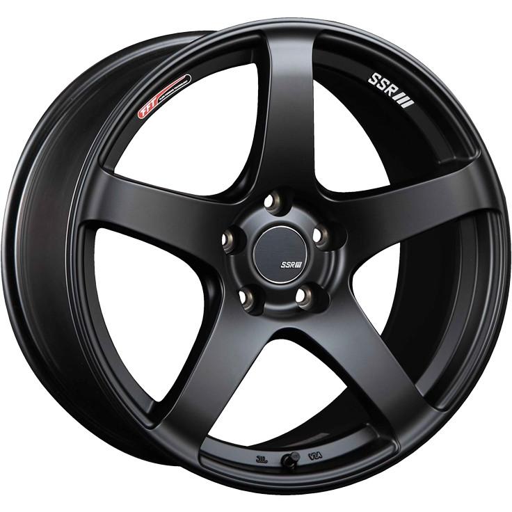 SSR SSR GTV01 17インチ 7.0J +50 5-100 フラットブラック4本で送料