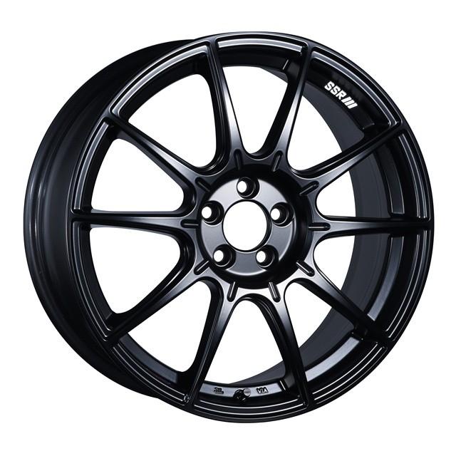 SSR GTX01 19インチ 8.5J +45 5-112 フラットブラック4本で送料無料 