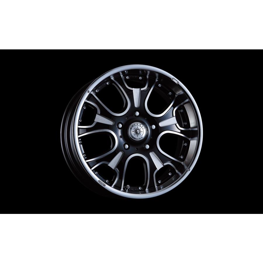 CRIMSON GOLDMAN cruise HERCULES MONOBLOCK F/A 20インチ 9.5J