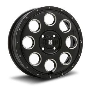 MLJ エクストリームJ KK03 14インチ 4.5J +45 4-100 サテンブラック