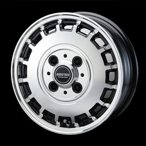 BLEST Bahns Tech KT-Stream 14インチ 4.5J +45 4-100 ブラック