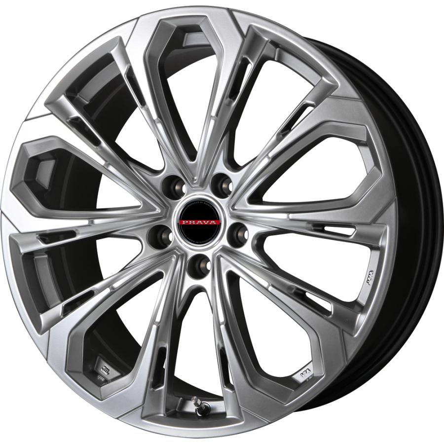 BIGWAY LEYSEEN PRAVA 5X 20インチ 8.5J +38 5-114.3 クロームハイパー 