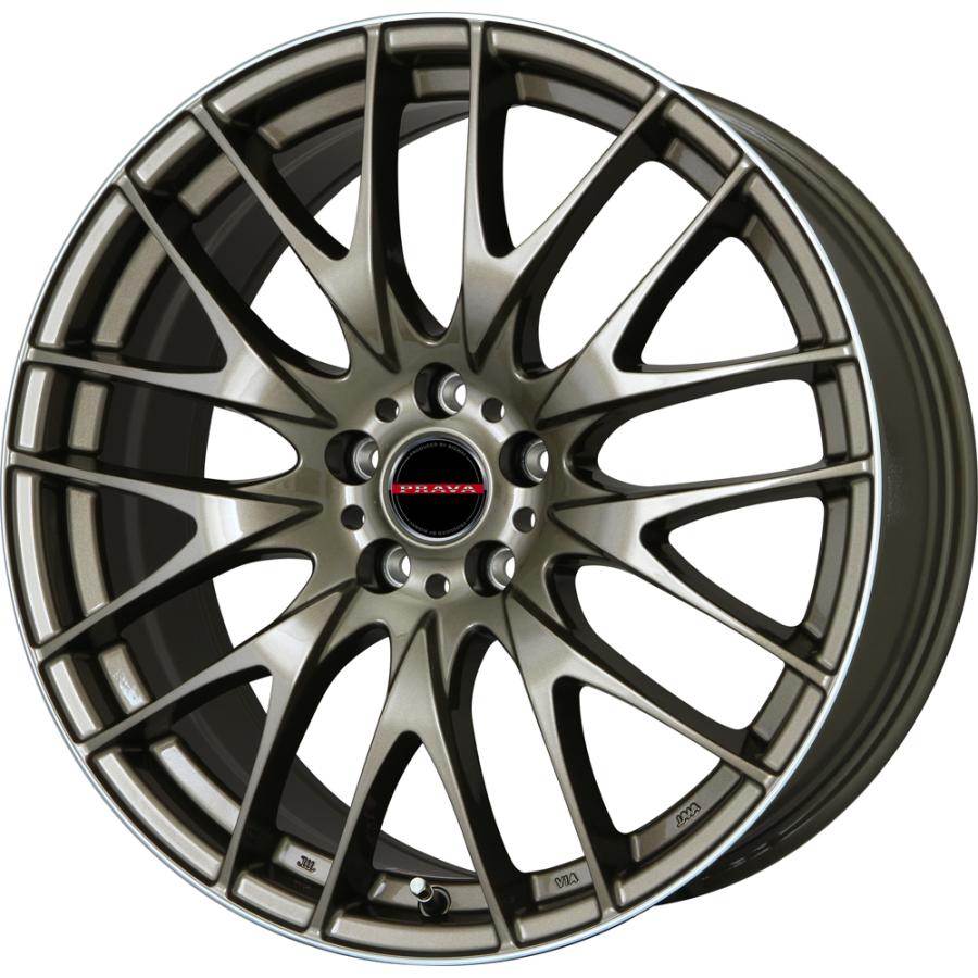 BIGWAY LEYSEEN PRAVA 9M 19インチ 8.0J +38 5-114.3 ブロンズリム