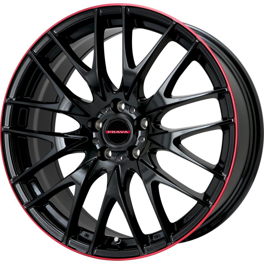 BIGWAY LEYSEEN PRAVA 9M 22インチ 9.0J +38 5-114.3 グロスブラック