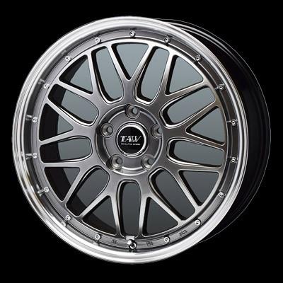 TRYALPHA Leowing FM-9 18インチ 7.5J +45 5-114.3 メタルシルバー 4本