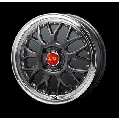 TRYALPHA Leowing RM9 15インチ 5.0J +45 4-100 グロスガン