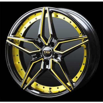 TRYALPHA Leowing Type S325 19インチ 8.5J +35 5-114.3 ブラック