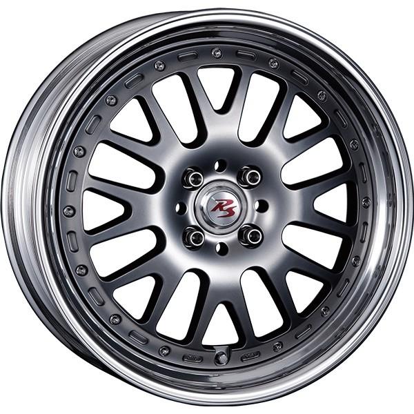CRIMSON - RS WP MAXI MULTI PIECE 19in 8.5J High マットハイパー クリムソン RS WP マキシ マルチ天下太平 車、バイク、自転車-自動車
