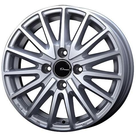 KOSEI PRAUZER ASHURA 15インチ 5.5J +42 4-100 ダイアモンドシルバー 