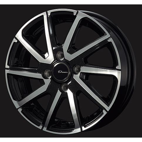 KOSEI PRAUZER LEGRAS 15インチ 5.5J +50 4-100 ダイヤモンドブラック
