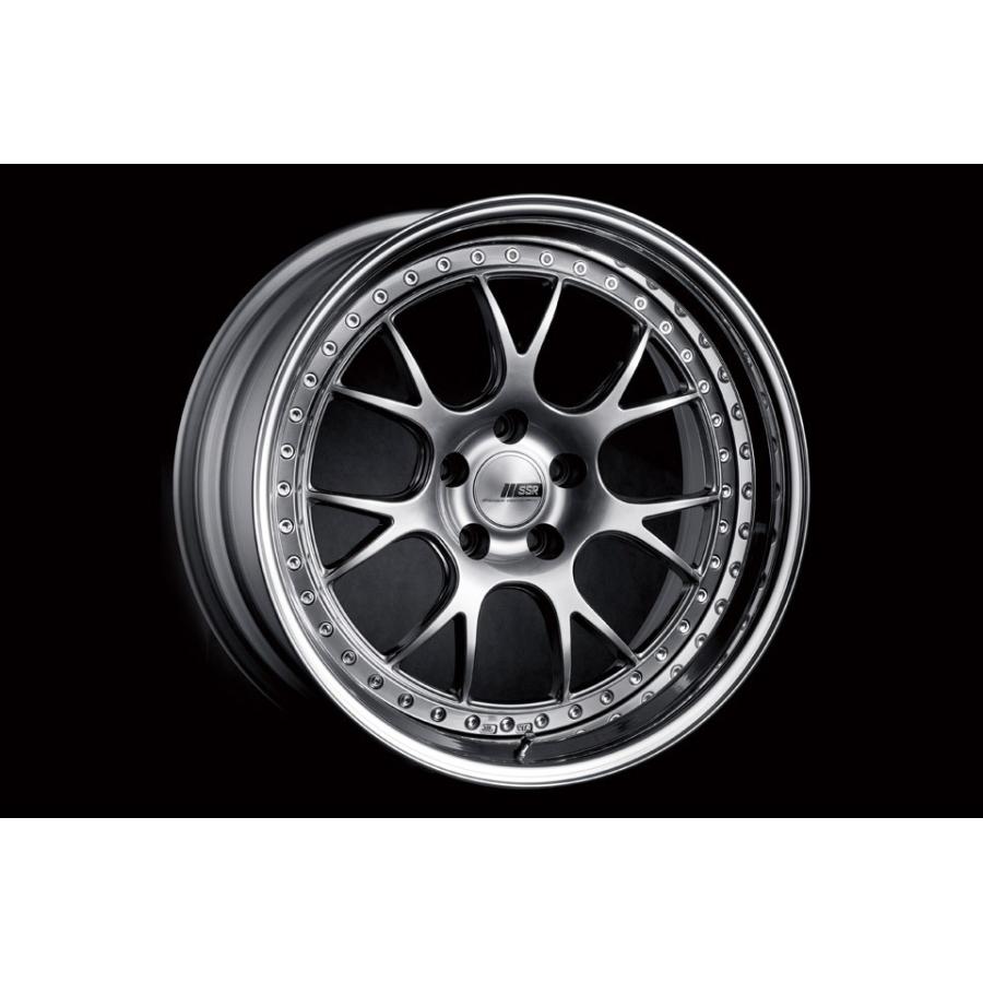 20インチアルミホイール4本セット　SSR professor MS3 中古品 SSR Professor MS3 5x112 20X8.5+55 SL Disk Flat Black - Threepieceus