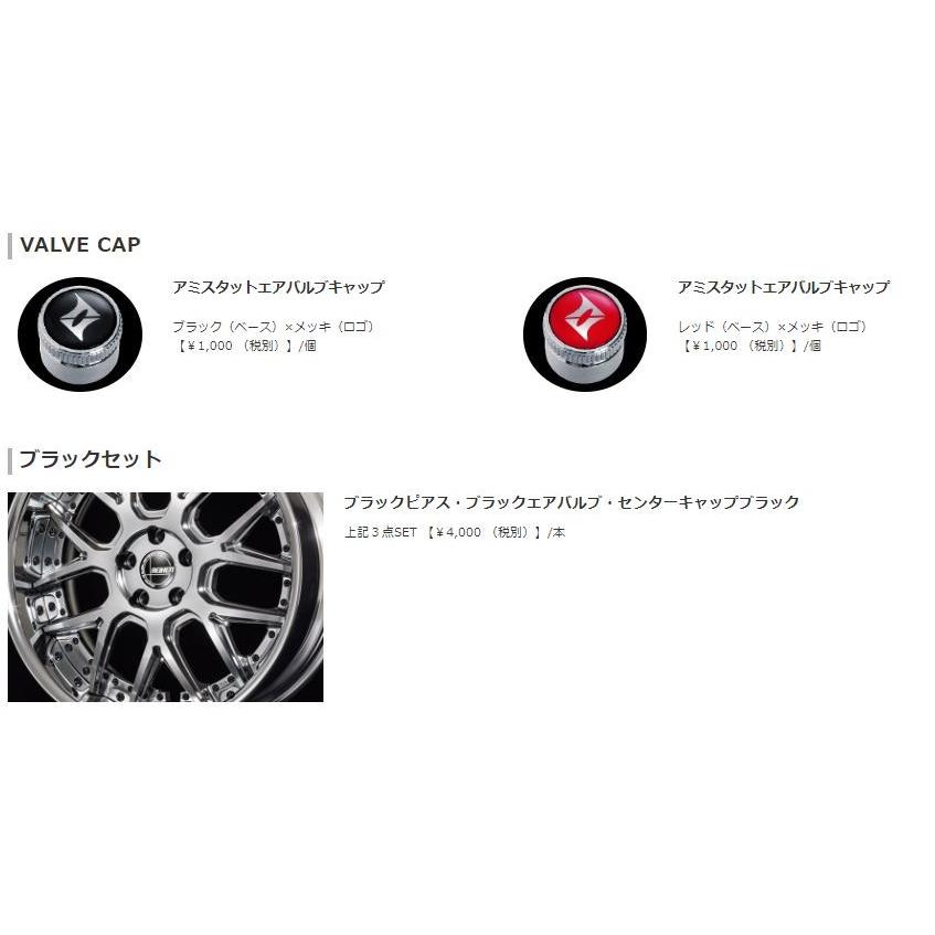 Amistad REIHEN S05 21インチ 8.5J Ldisk リッチゴールド アミスタット  