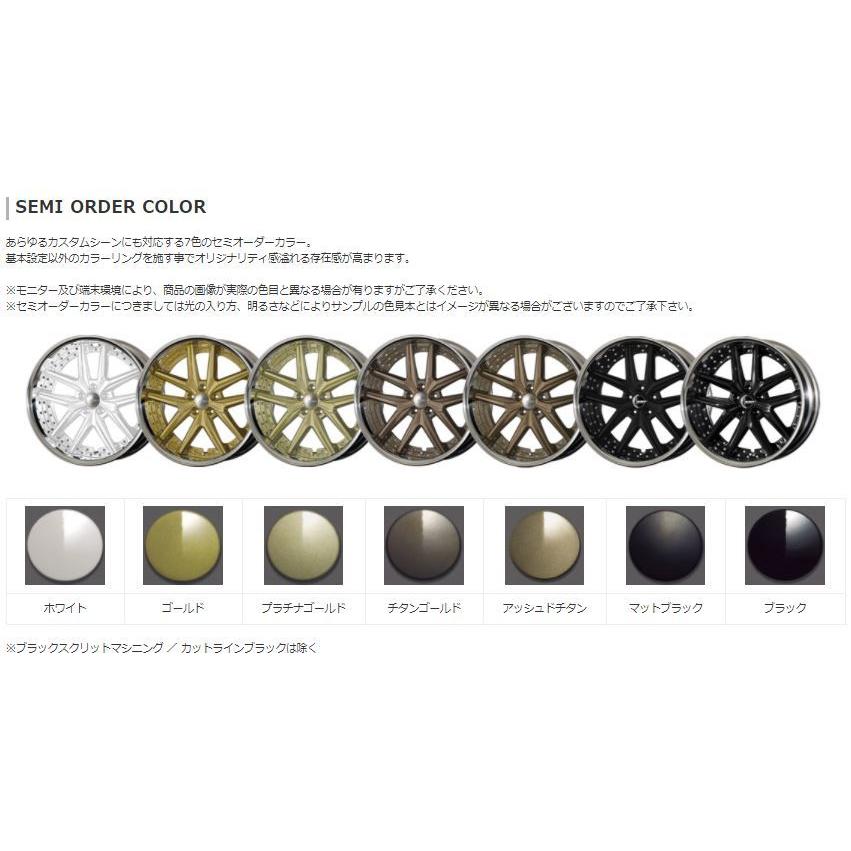 Amistad REIHEN T025 21インチ 9.0J Ldisk カットラインブラック