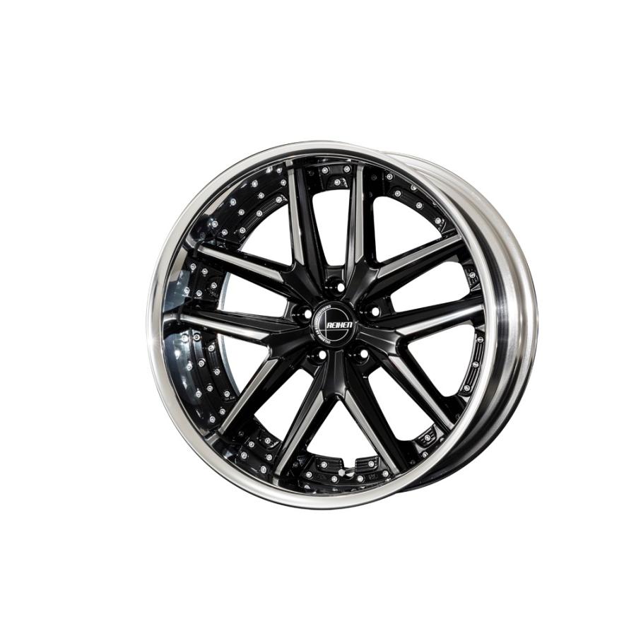 Amistad REIHEN T025 21インチ 9.5J Ldisk カットラインブラック