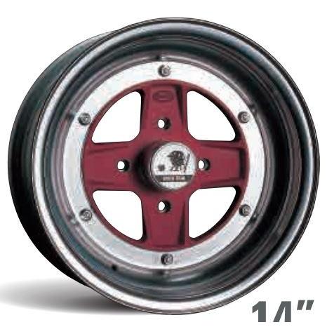 LONG CHAMP SPEED STAR 15インチ アルミホイール2本