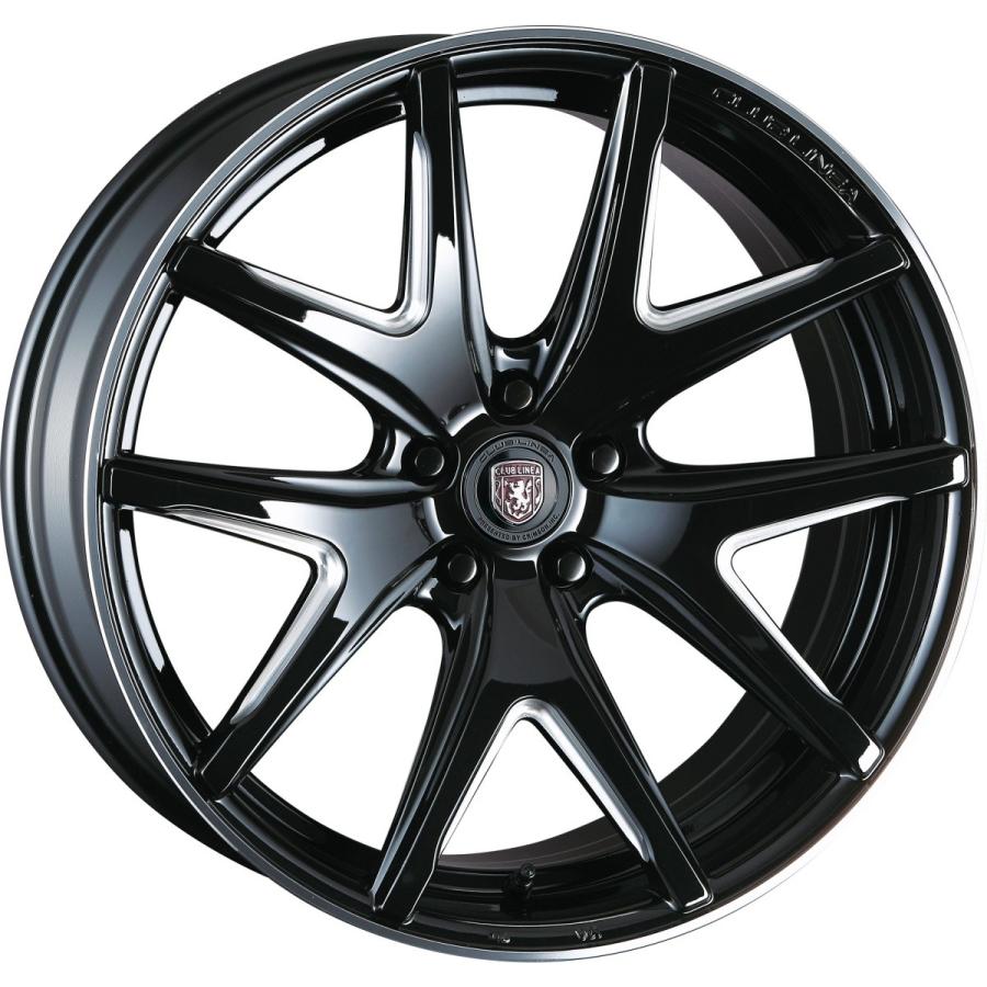 CRIMSON CLUB LINEA VIERI FF 20インチ 8.5J +35 5-120 ブラックサイド 