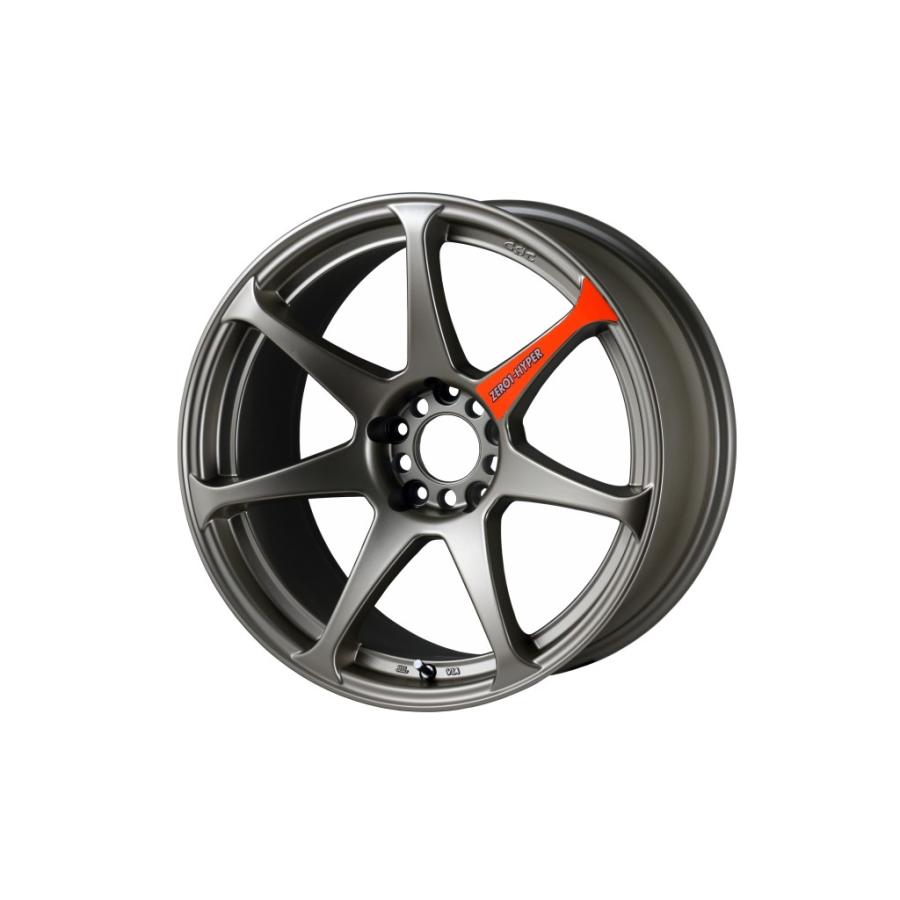 ドゥオール CST ZERO1 HYPER 専用 スポークステッカー 蛍光オレンジ 18