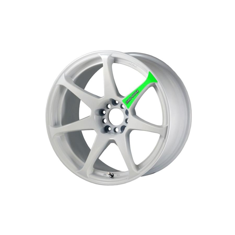 ドゥオール CST ZERO1 HYPER 専用 スポークステッカー 蛍光グリーン 17