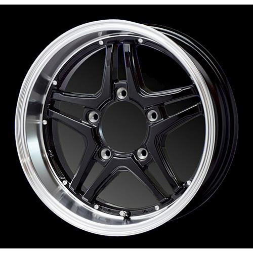 TRYALPHA J-TECH BJ2 16インチ 6.0J +5 5-139.7 グロスブラック