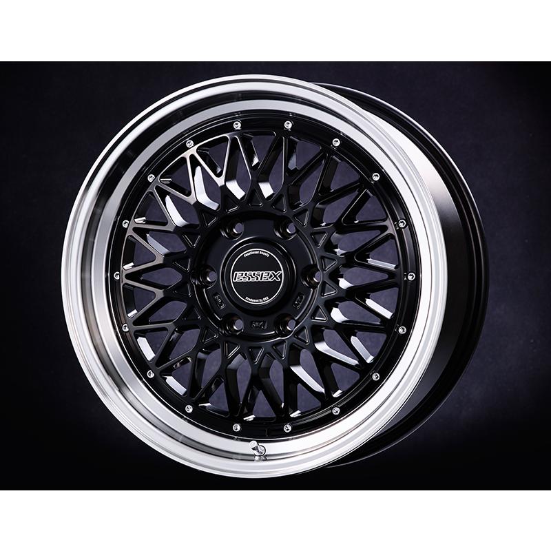 CRS essex ENCM-18 18インチ 7.5J +42 6-139.7 ブラック 4本で送料無料