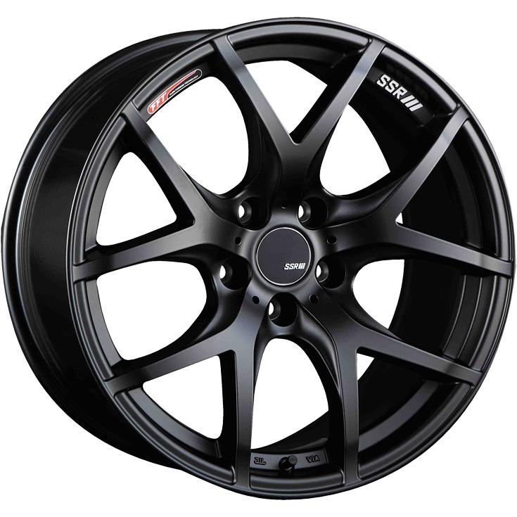 SSR SSR GTV03 18インチ 7.5J +48 5-100 フラットブラック 4本で送料 