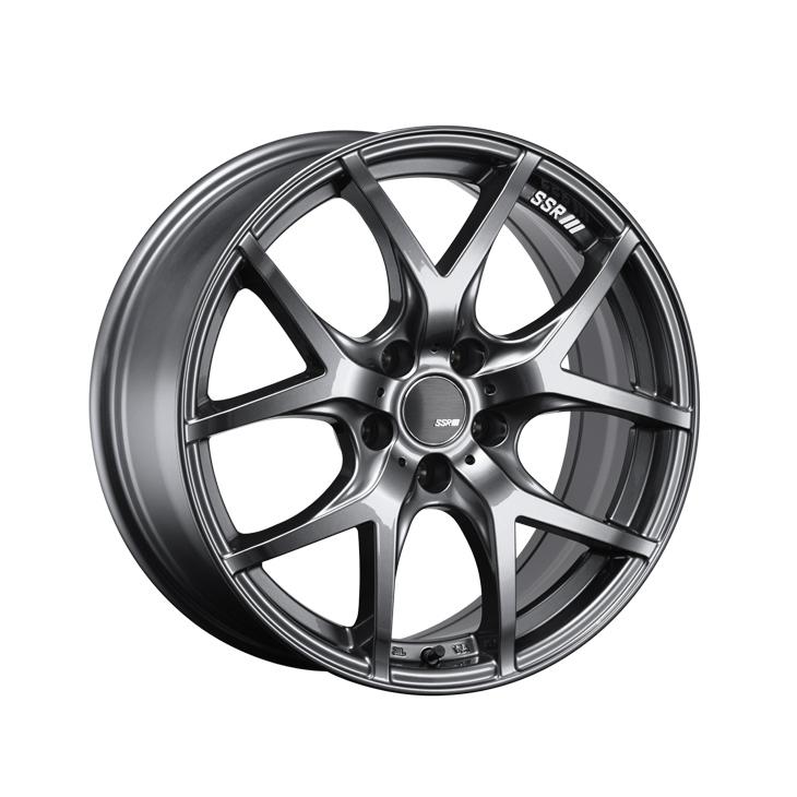 SSR SSR GTV03 17インチ 7.0J +50 5-100 グラファイトガンメタ 4本で 