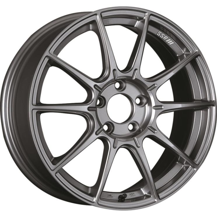 SSR SSR GTX01 19インチ 8.5J +38 5-114.3 ダークシルバー 4本で送料 