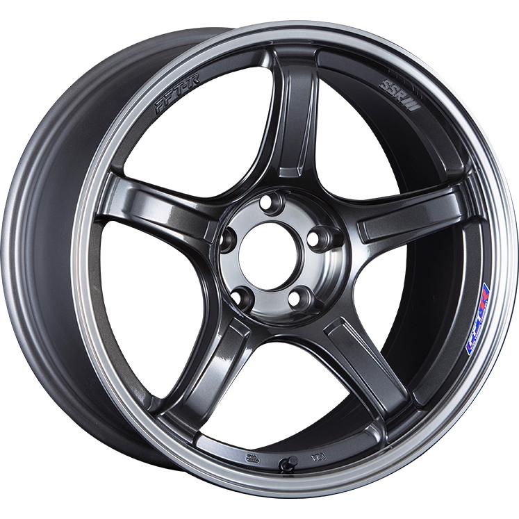SSR SSR GTX03 18インチ 9.5J +38 5-100 マシンドグラファイトガンメタ