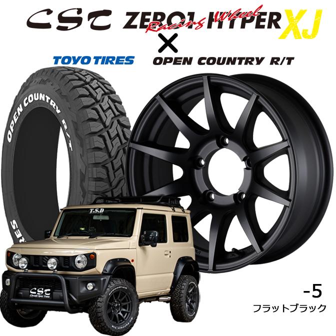 ドゥオール CST ZERO1 HYPER XJ 16インチ 6.0J -5 5/139.7 フラット