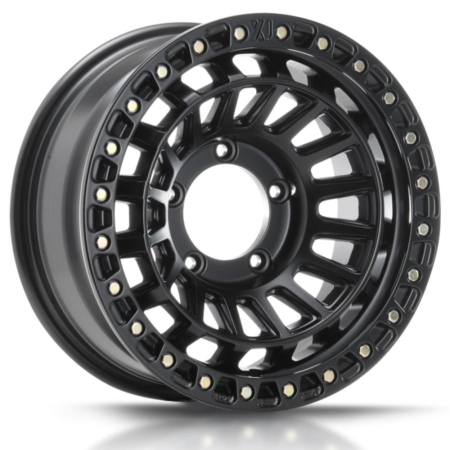 MLJ エクストリームJ XJ08 16インチ 6.0J -5 5-139.7 サテンブラック 4