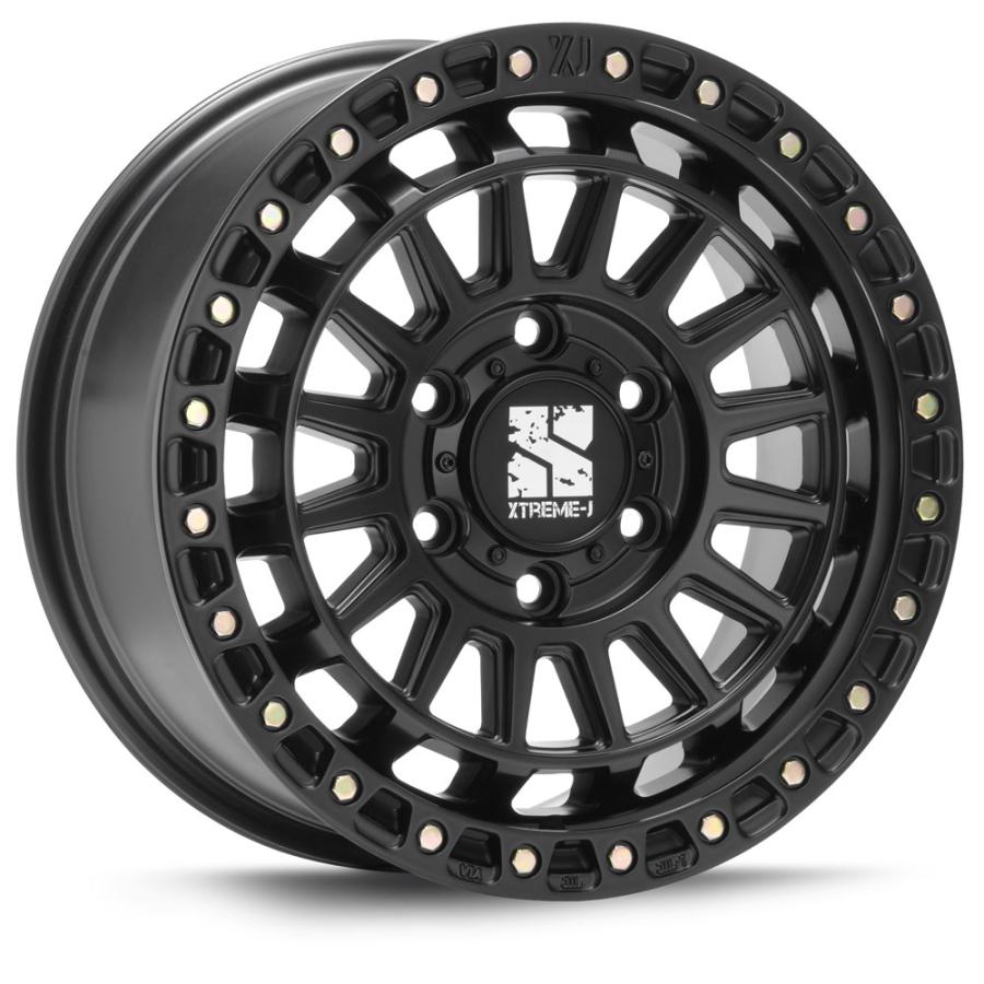 MLJ エクストリームJ XJ08 17インチ 8.0J +50 6-139.7 サテンブラック