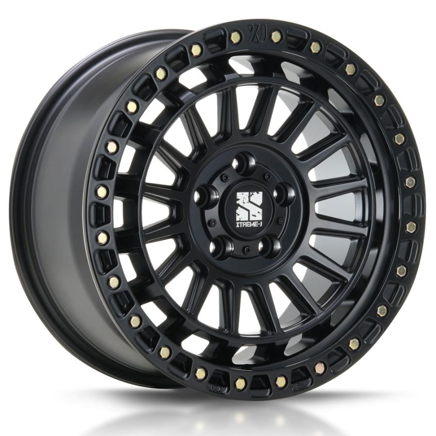 MLJ エクストリームJ XJ08 18インチ 8.0J +45 5-127 サテンブラック 4