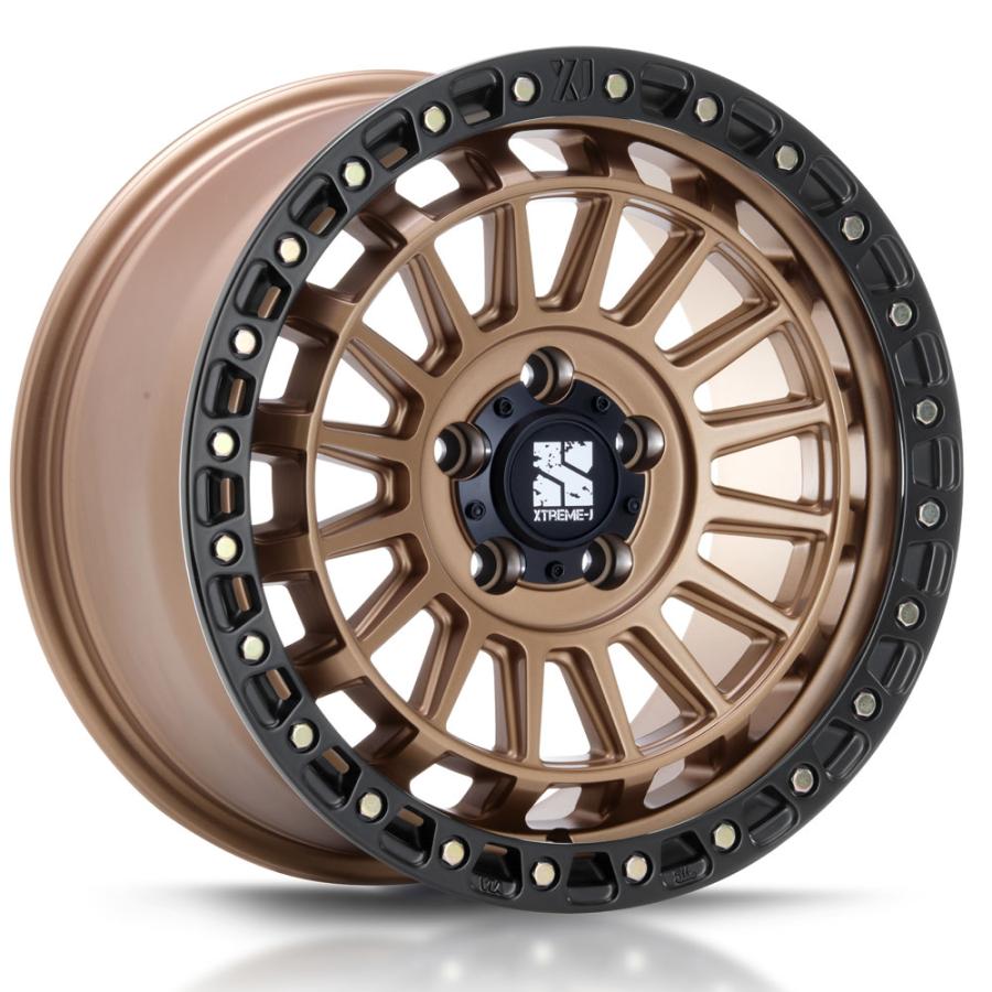 MLJ エクストリームJ XJ08 18インチ 8.0J +77 5-127 マットブロンズ