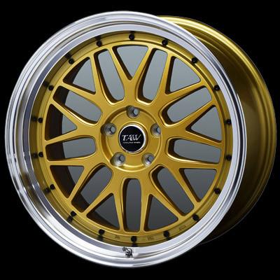 TRYALPHA Leowing FM-9 20インチ 10.0J +40 5-114.3 ゴールド 4