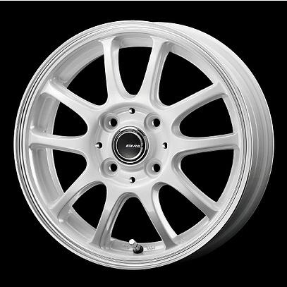 KOSEI LITERACY TS-01R 14インチ 4.5J +43 4-100 ホワイトリム 