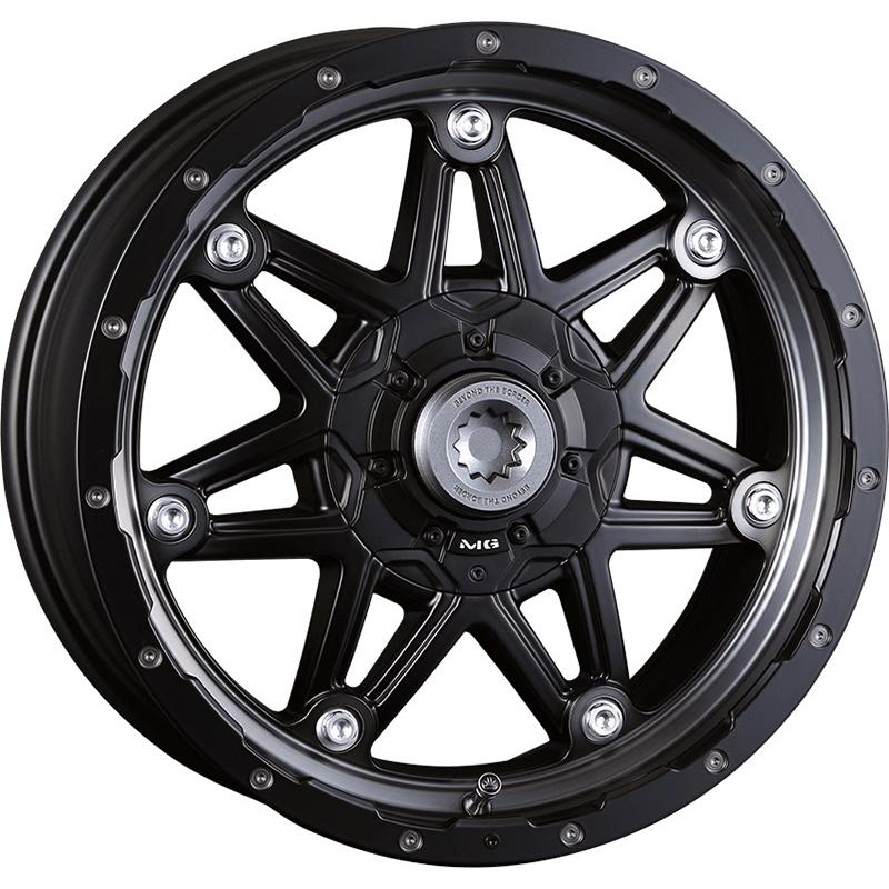 CRIMSON MG LYCAN 16インチ 8.0J +0 6-139.7 マットブラック
